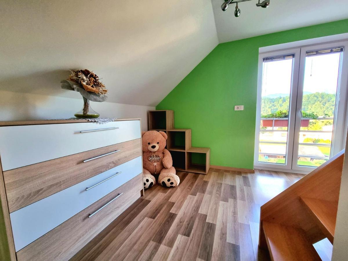 Gartnar Home -Hiska S Pridihom Domacnosti In Pogledom Na Hribe. Radovljica Eksteriør bilde
